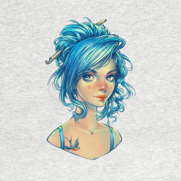 Blue bird by Dimary